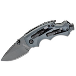 Kershaw Shuffle II DIY Multi-Function Folding Knife 2.4" Black Drop Point Blade, GFN Handles, Liner Lock