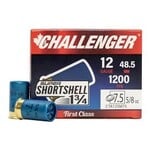 Challenger Challenger Shortshell 12ga  1 3/4"  5/8 OZ 1200 FPS #7.5 Ammunition box of 15