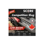 Score 12ga 1oz 2 3/4" Low Recoil Competition Slugs Box of 25