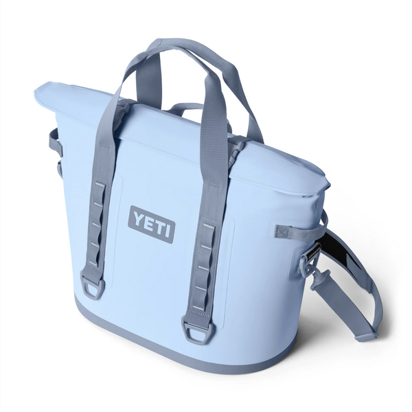 Yeti Hopper M30 Soft Cooler. Big Sky Blue