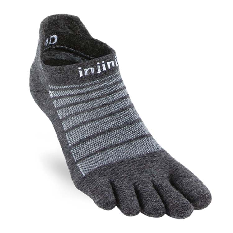 Injinji Inc. Run Lightweight No-Show Wool