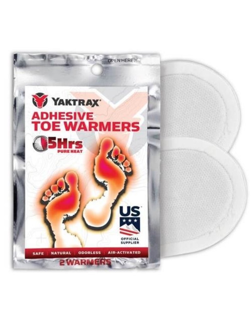 YakTrax Adhesive Toe Warmers - Pair