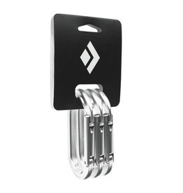 Black Diamond Oval Keylock 3 Pack