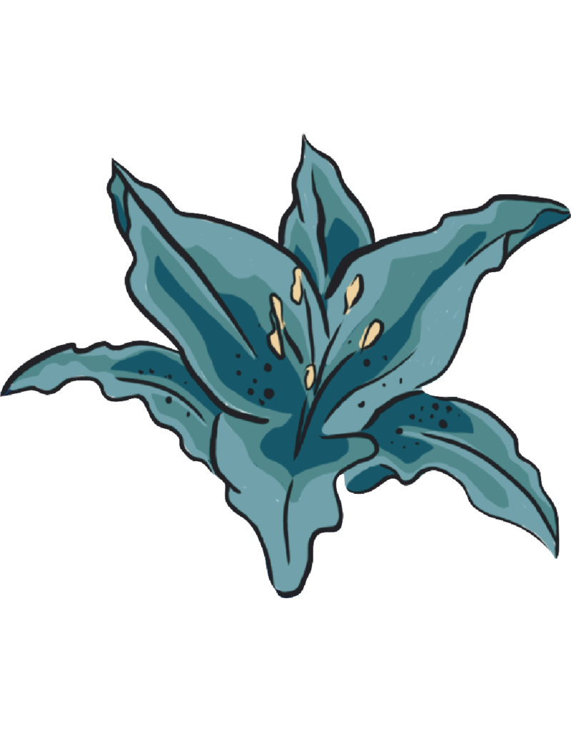 NOSO Blue Lily Patch