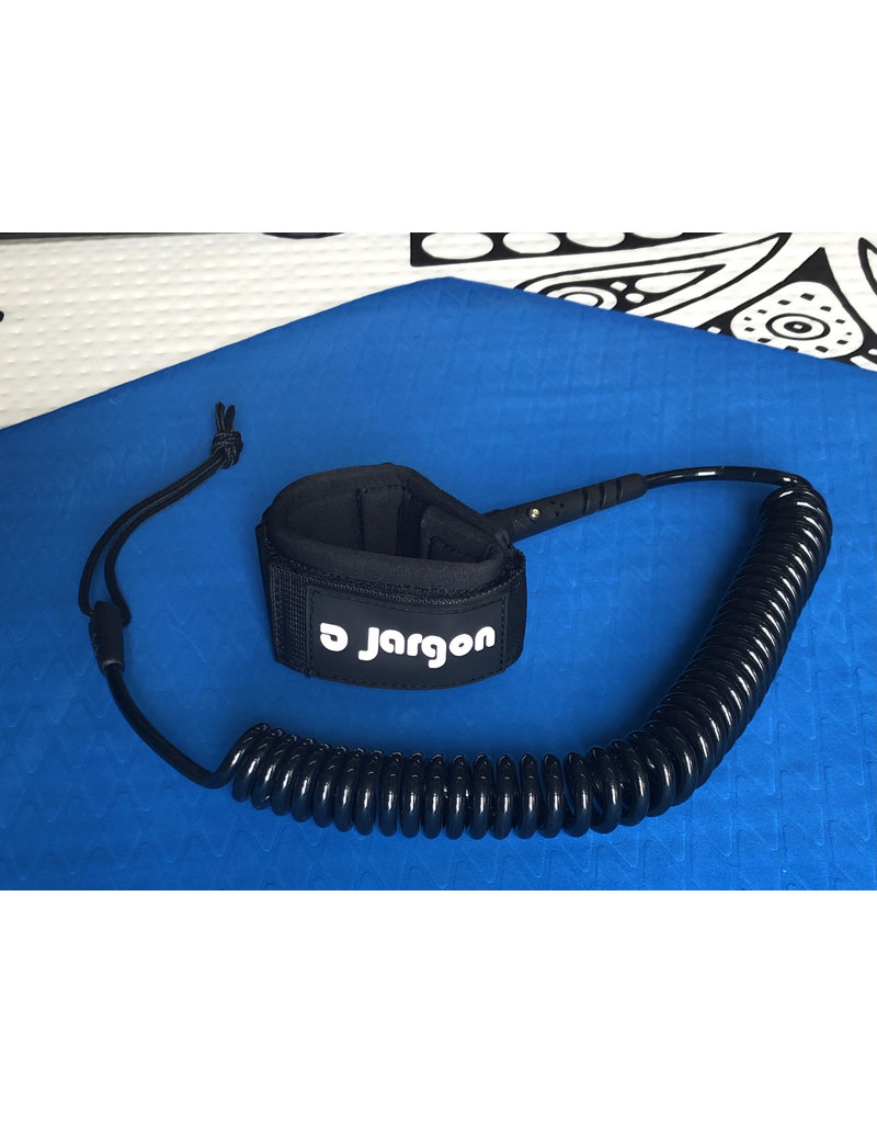 JARGON Jargon Coiled Leash - BLACK
