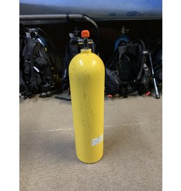 USED Neon Yellow 80 cu ft/3000 psi Scuba Tank