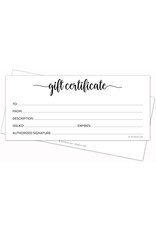 Gift Certificate 25$