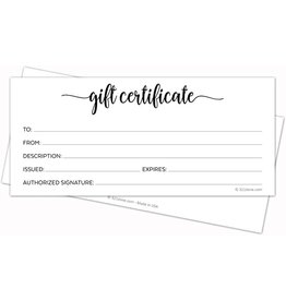 Gift Certificate 25$