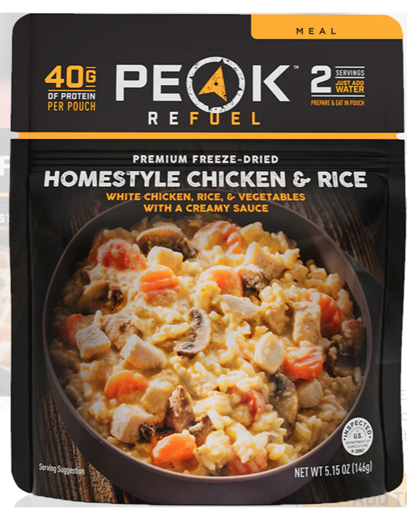 Peak Refuel Homestyle Chicken and Rice