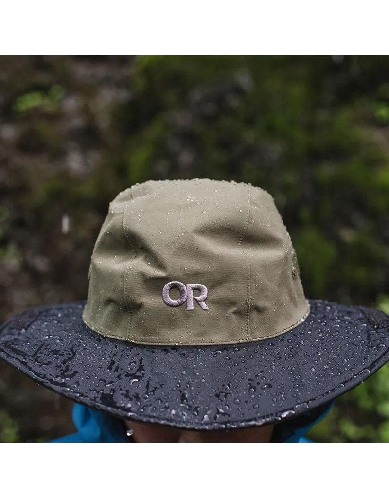 Outdoor Research Seattle Rain Hat - Fatigue/Black