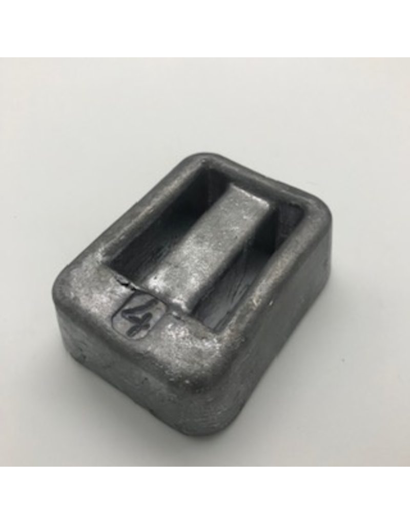 Purity Casting 4 Lbs Uncoated Double Pass Flat Weight