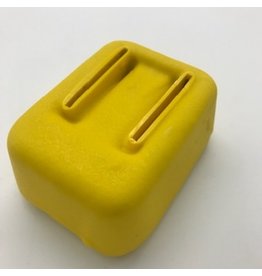 Purity Casting 5 Lbs Coated Double Pass Flat Weight - Yellow