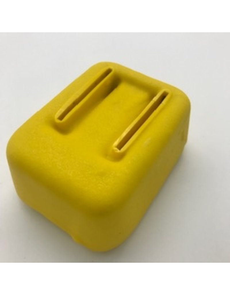 Purity Casting 5 Lbs Coated Double Pass Flat Weight - Yellow