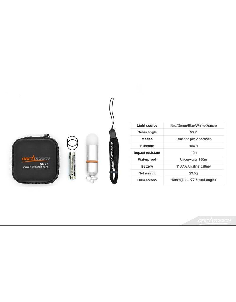 Orca Torch SD01  Beacon Light