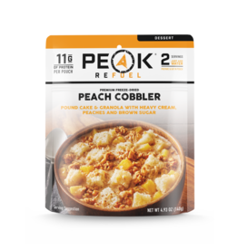 Peak Refuel Peach Cobbler