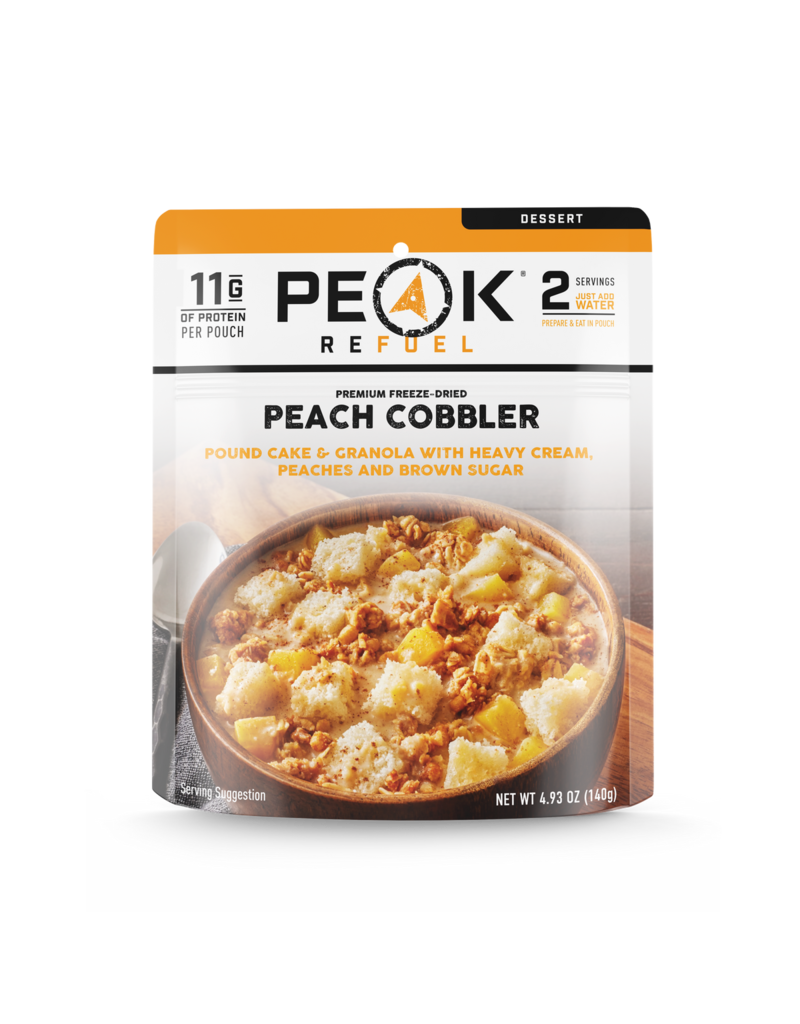 Peak Refuel Peach Cobbler