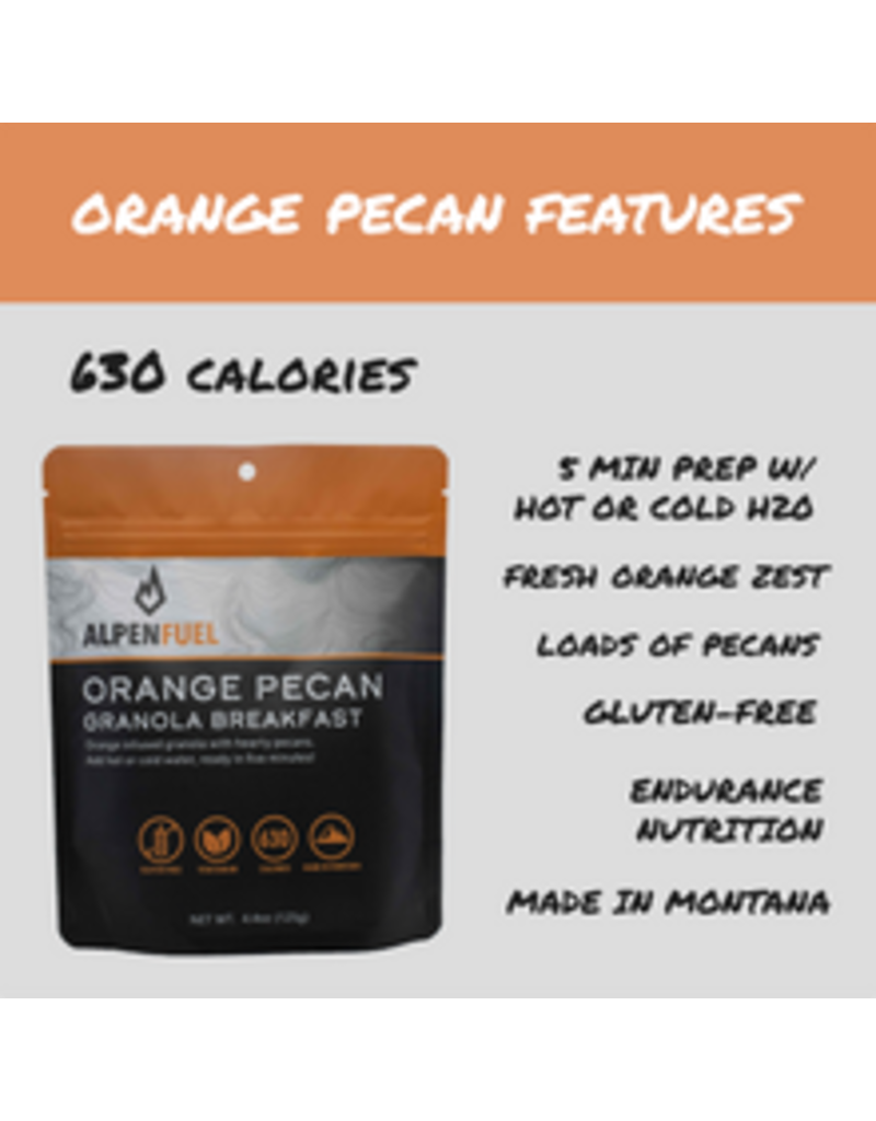 Alpen Fuel Orange Pecan Granola Breakfast