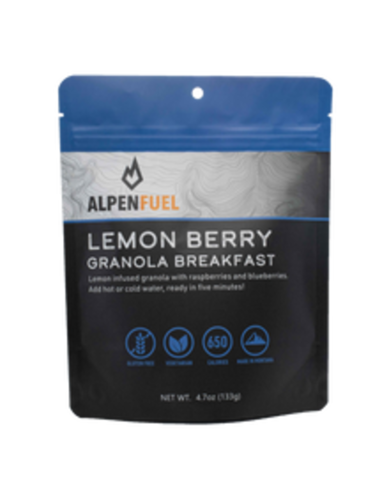 Alpen Fuel Lemon Berry Granola Breakfast
