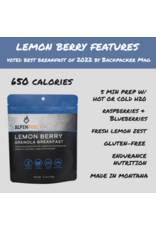 Alpen Fuel Lemon Berry Granola Breakfast