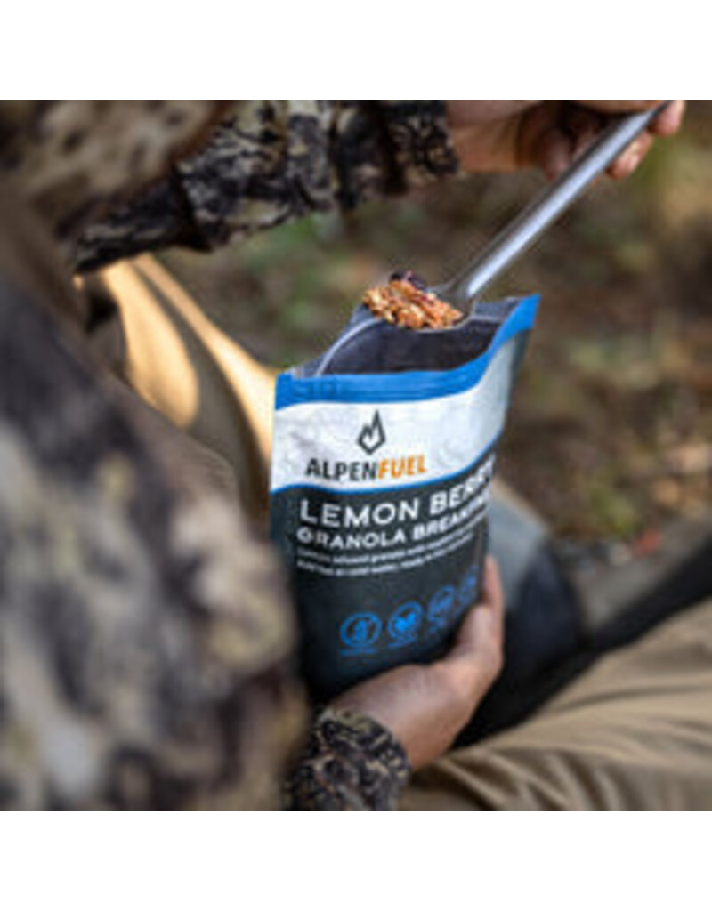 Alpen Fuel Lemon Berry Granola Breakfast