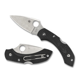 Spyderco Dragonfly 2 FRN Plain Edge Black