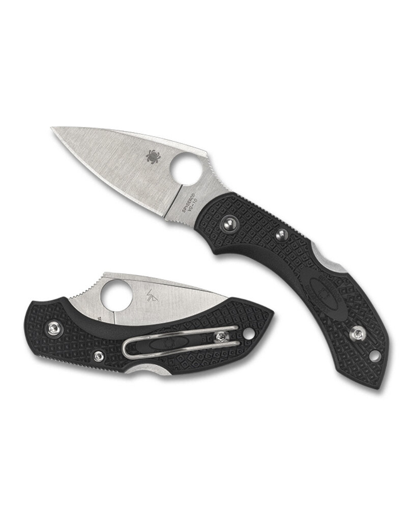 Spyderco Dragonfly 2 FRN Plain Edge Black