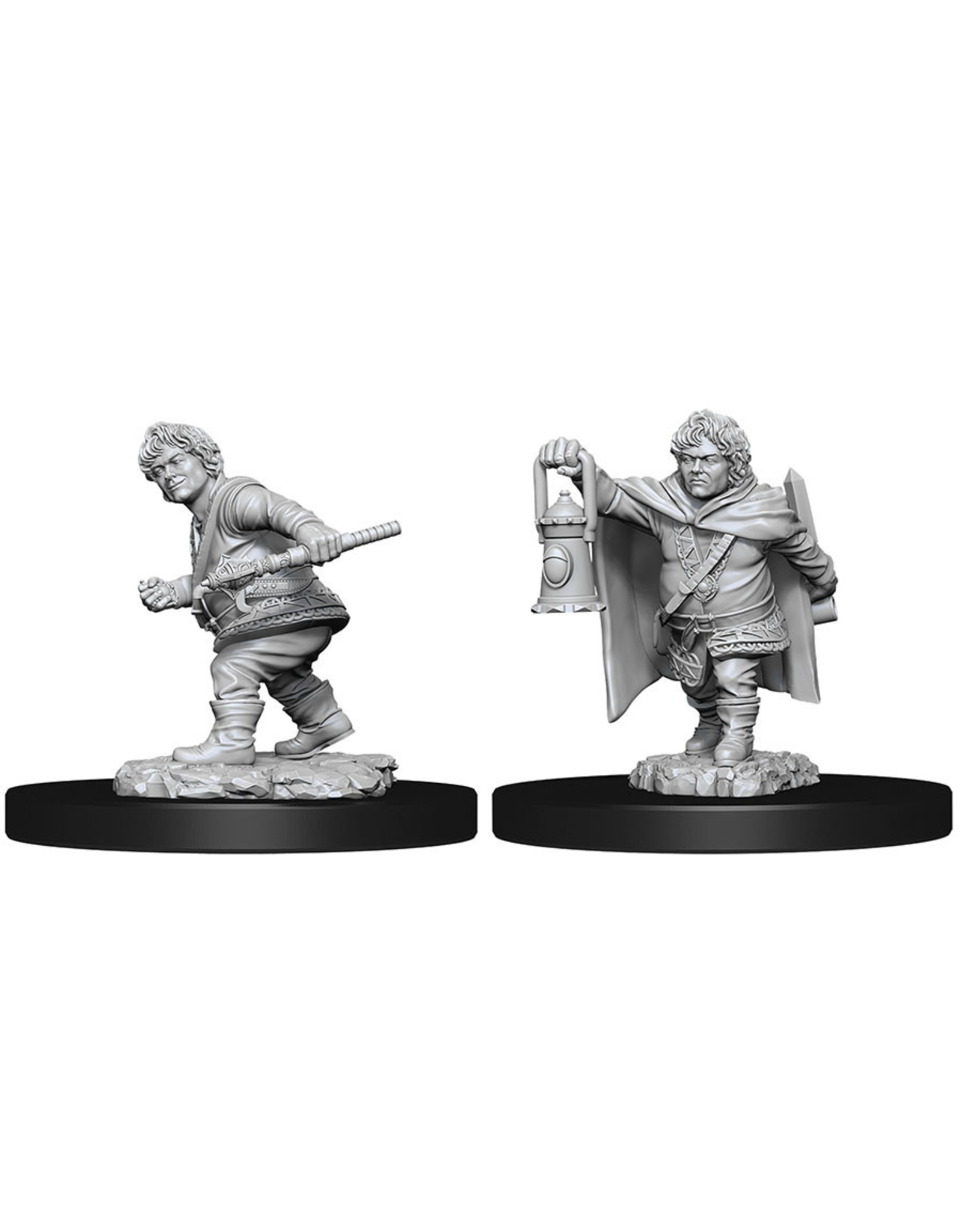 WizKids DnD Unpainted W11 Male Halfling Rogue