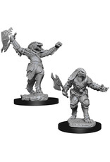 WizKids DnD Unpainted W11 Female Dragonborn Fighter