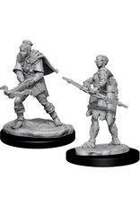 WizKids DnD Unpainted W11 Female Human Ranger