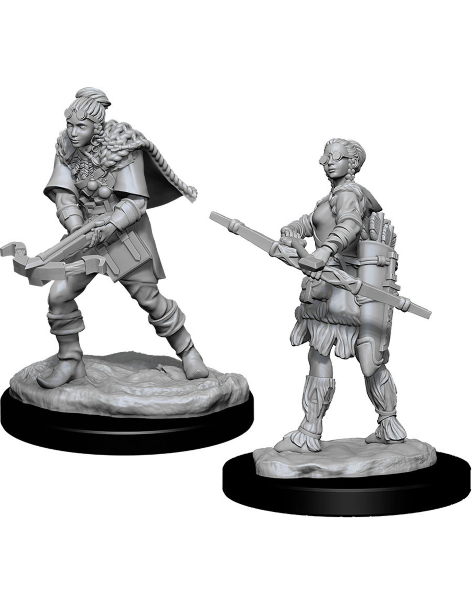 WizKids DnD Unpainted W11 Female Human Ranger