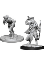 WizKids DnD Unpainted W11 Wererat & Weretiger