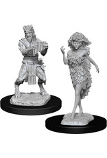 WizKids DnD Unpainted W11 Satyr & Dryad