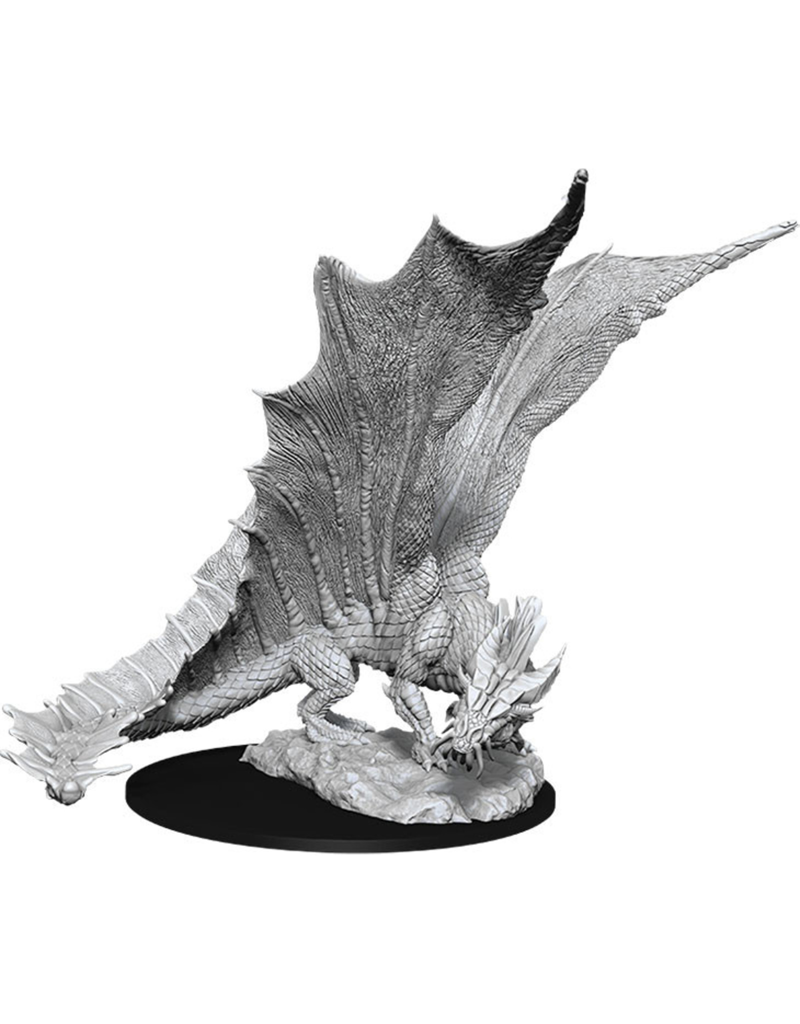 WizKids DnD Unpainted W11 Young Gold Dragon