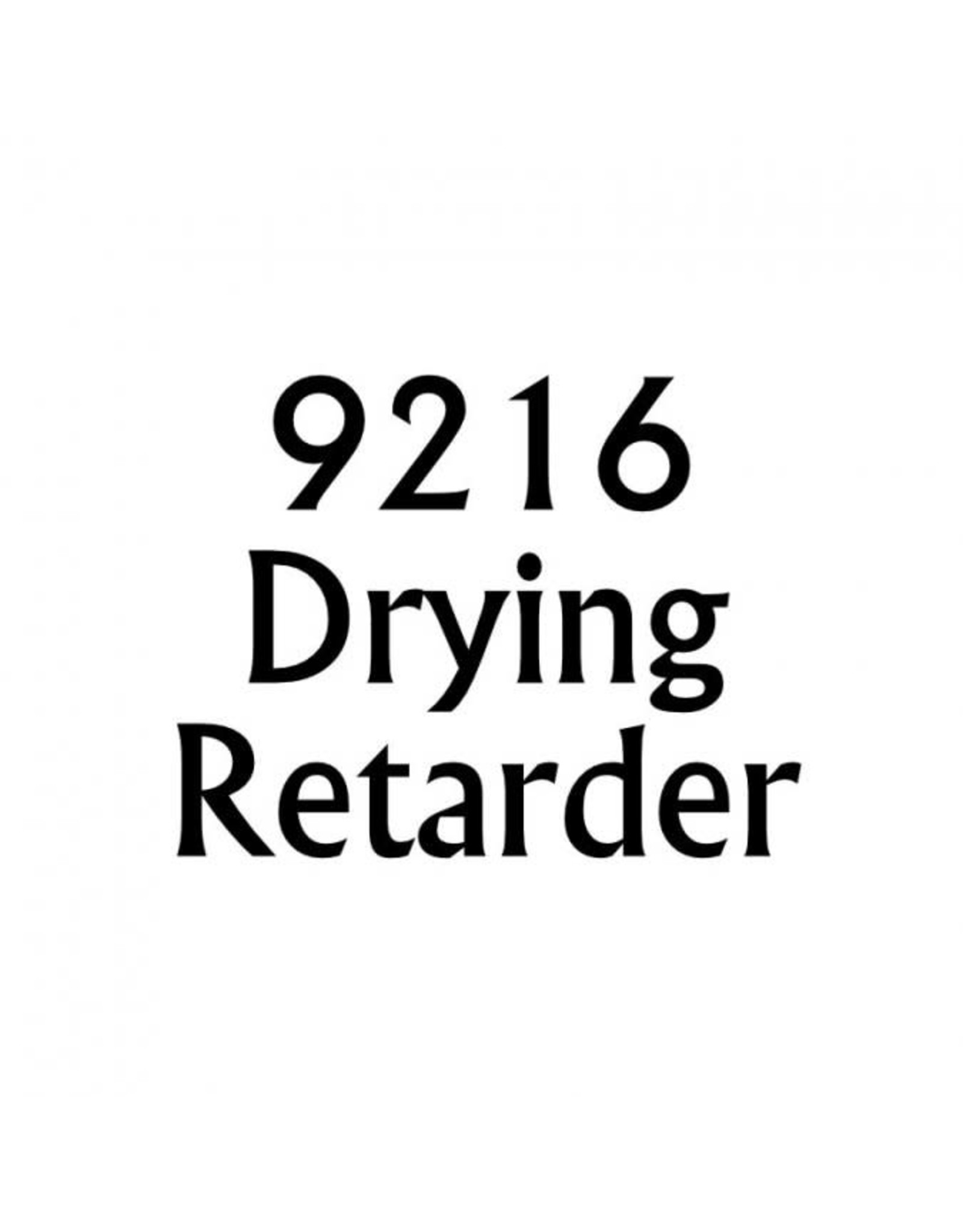 Reaper Drying Retarder