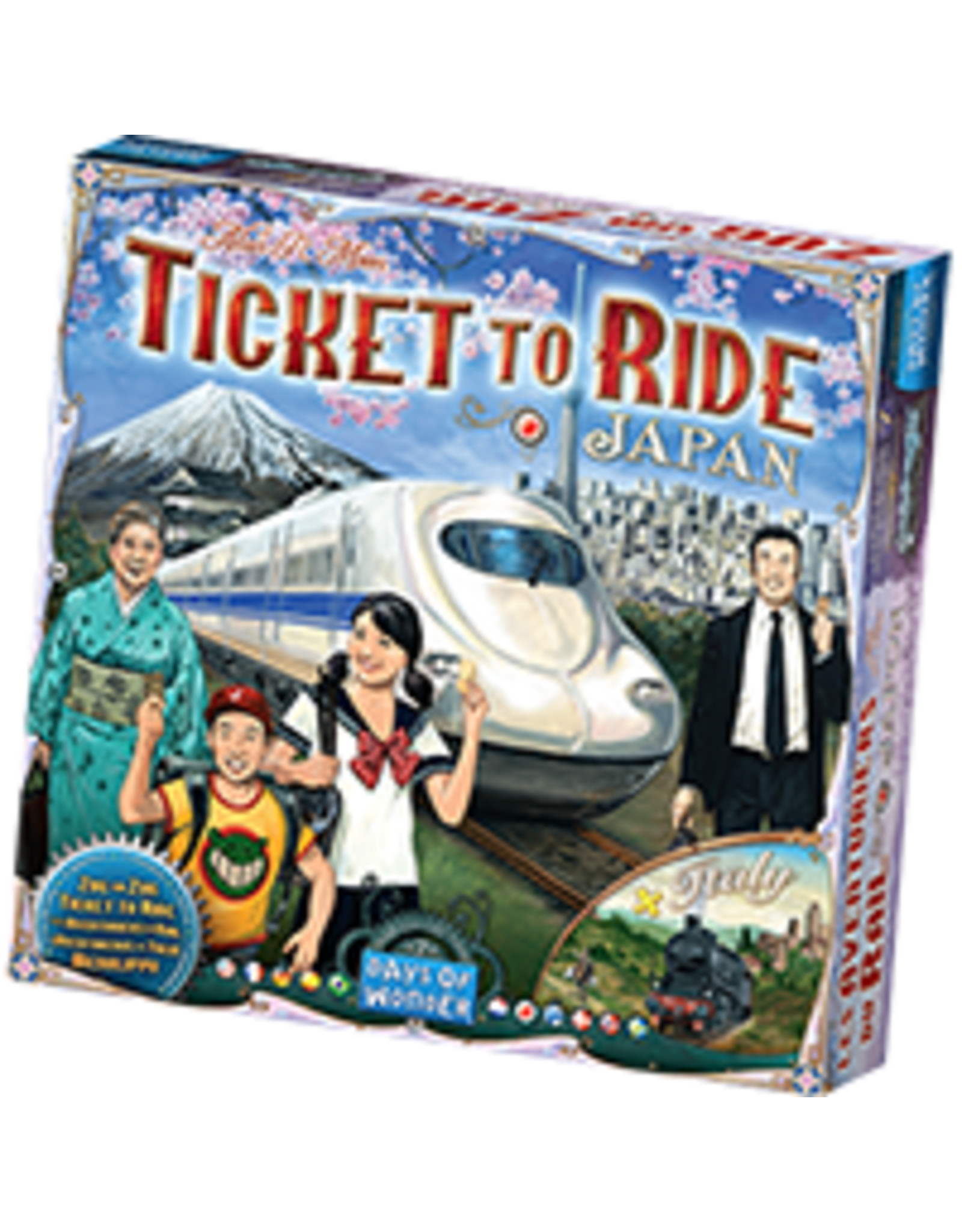 T2R Ticket to Ride Map 7 Japan and Italy