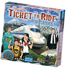 T2R Ticket to Ride Map 7 Japan and Italy