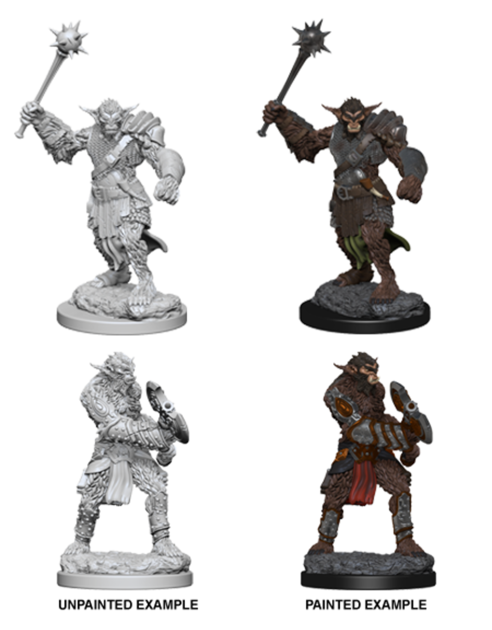 WizKids DnD Unpainted W1 Bugbears