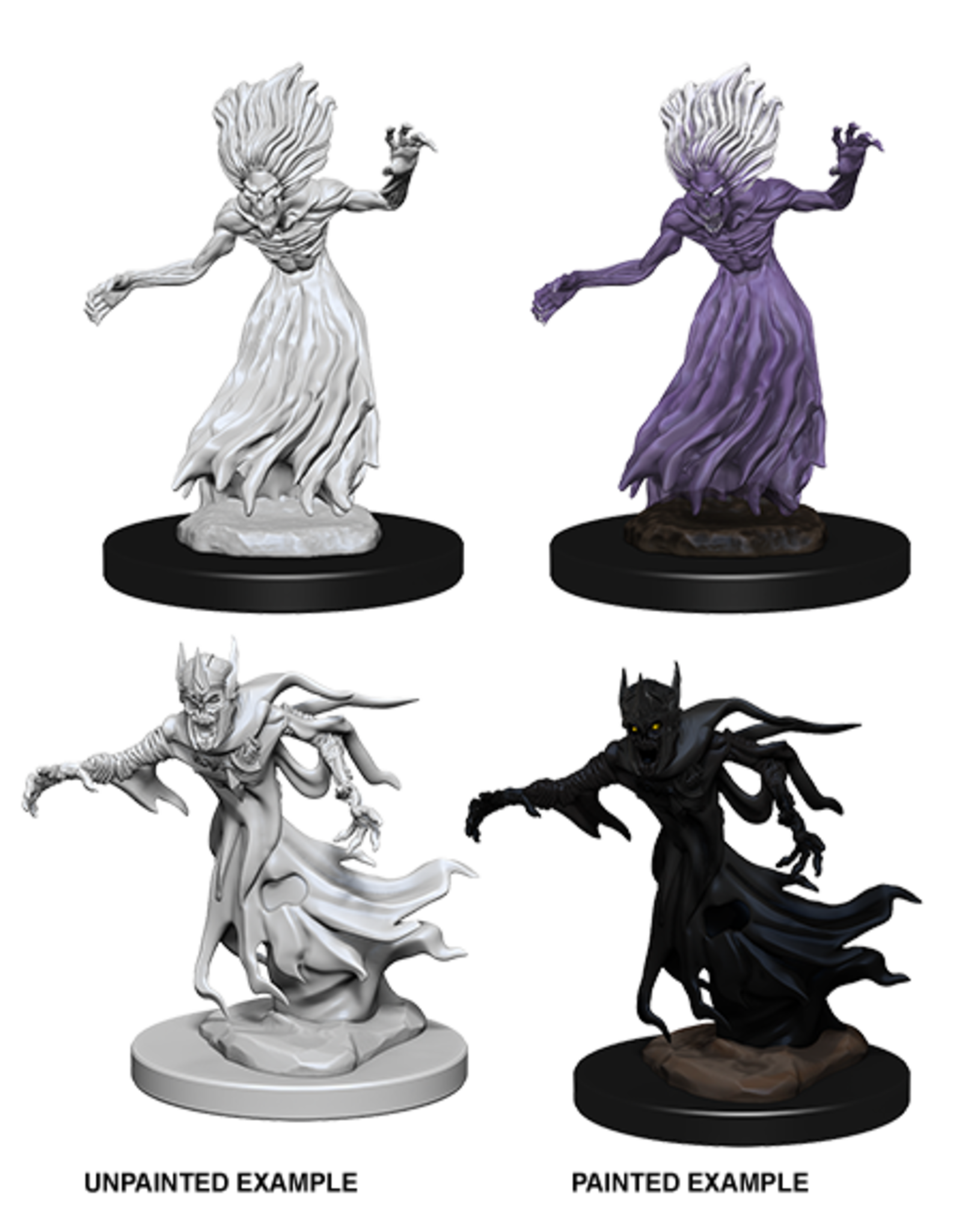 WizKids DnD Unpainted W3 Wraith and Specter