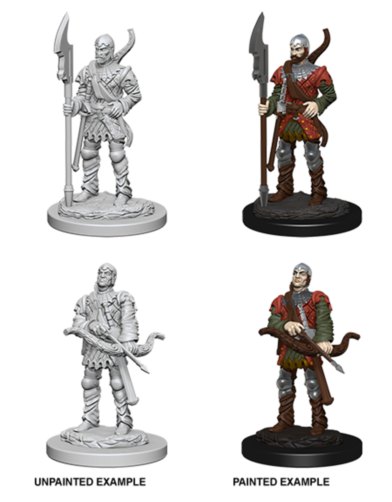 WizKids Pathfinder Unpainted W4 Town Guards