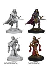 WizKids Pathfinder Unpainted W4 Human Female Bard