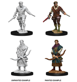 WizKids DnD Unpainted W9 Male Human Rogue