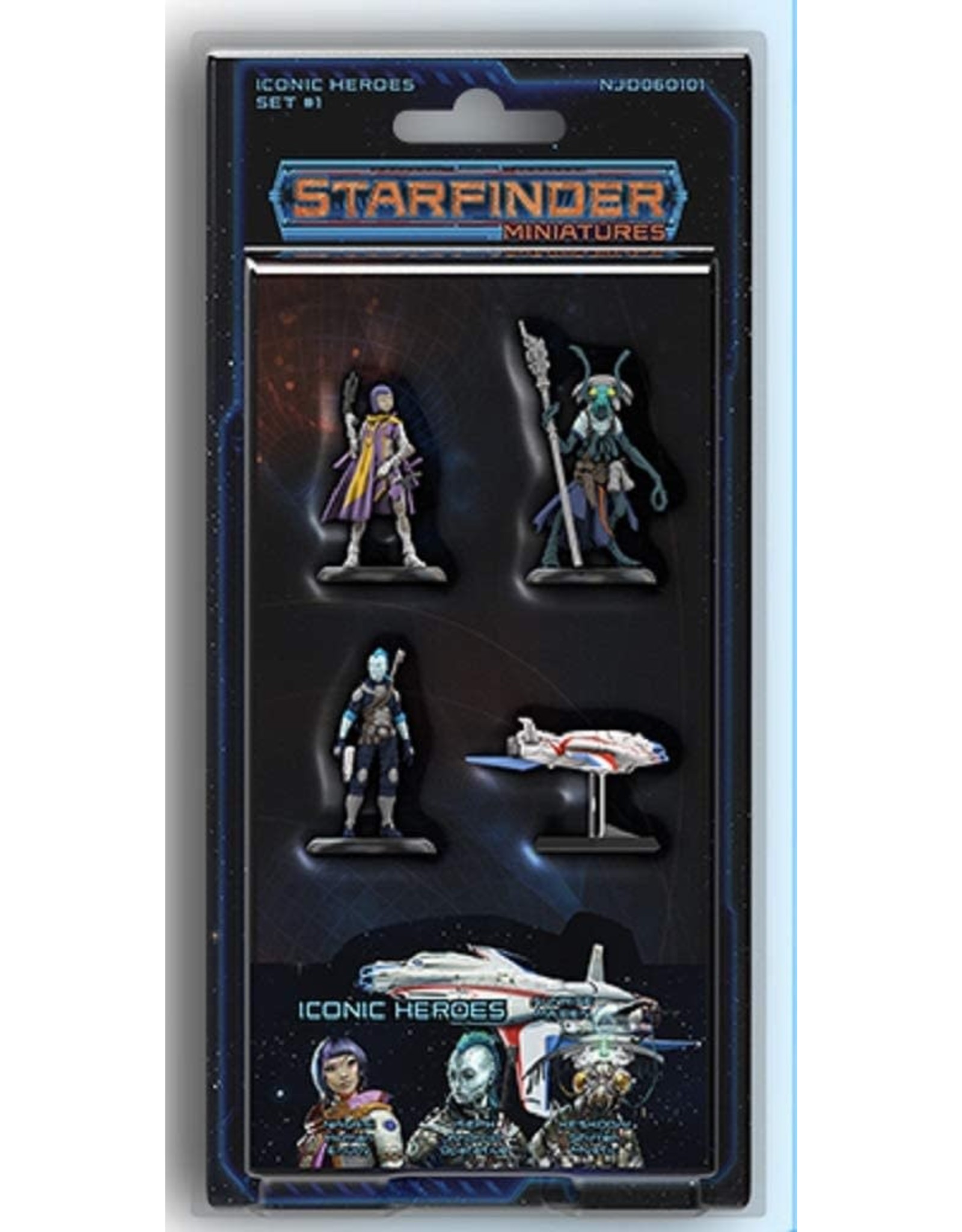 Starfinder Starfinder Miniatures Iconic Heroes Set 1