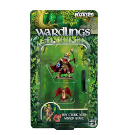 WizKids WizKids Wardlings Boy Cleric & Winged Snake