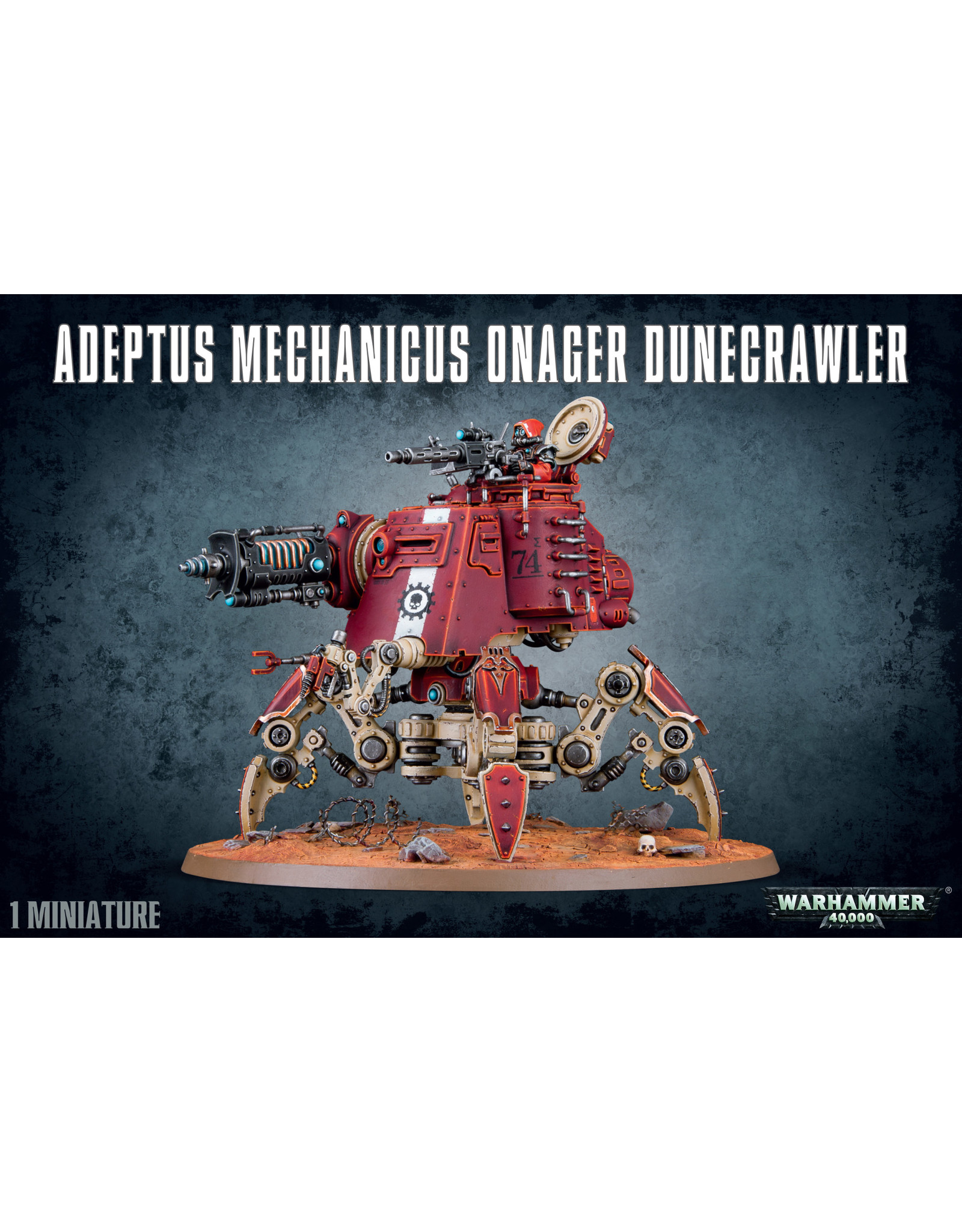 Warhammer 40k Adeptus Mechanicus Onager Dunecrawler