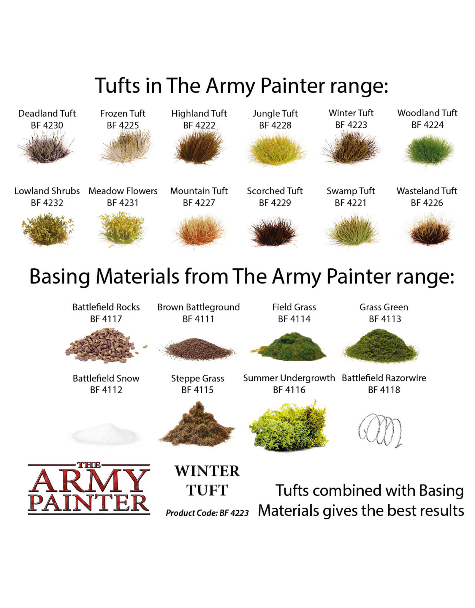 Army Painter Battlefields Winter Tuft