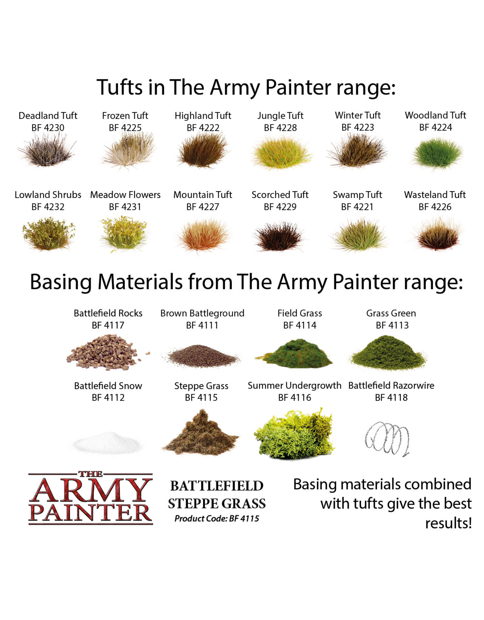 Army Painter Battlefields Battlefield Steppe Grass