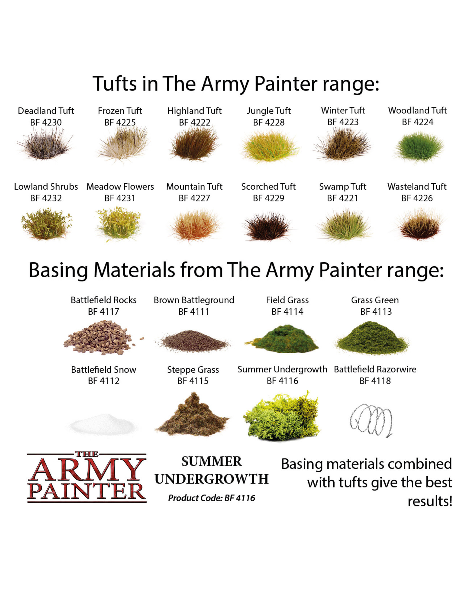 Army Painter Battlefields Summer Undergrowth