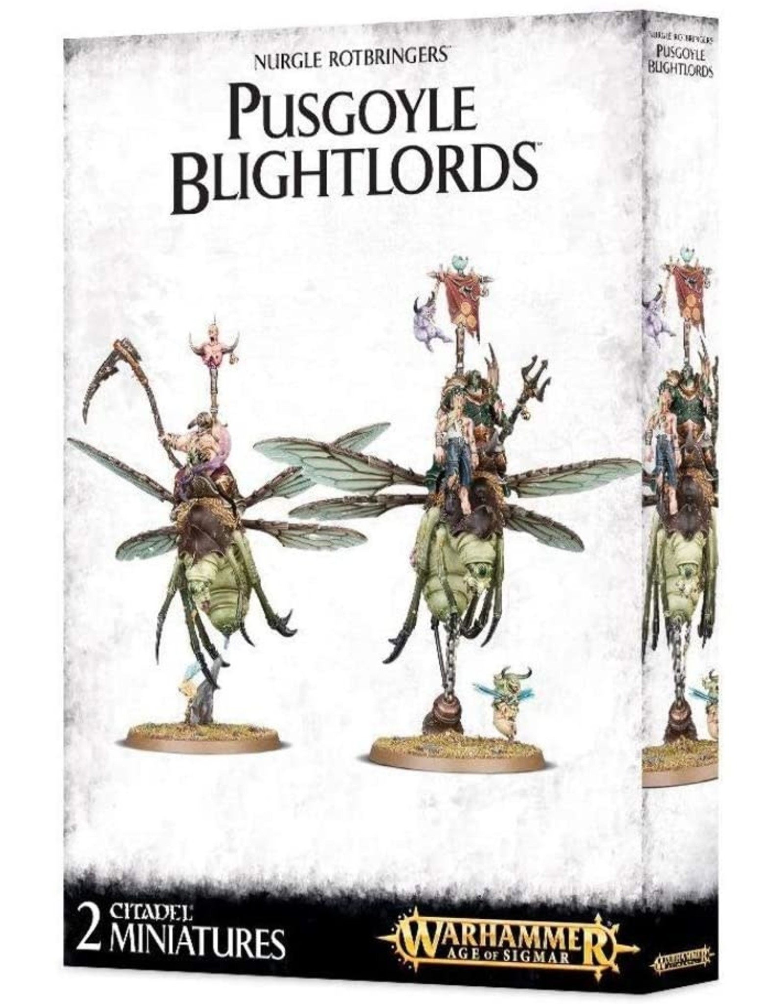 Age of Sigmar Nurgle Rotbringers Pusgoyle Blightlords