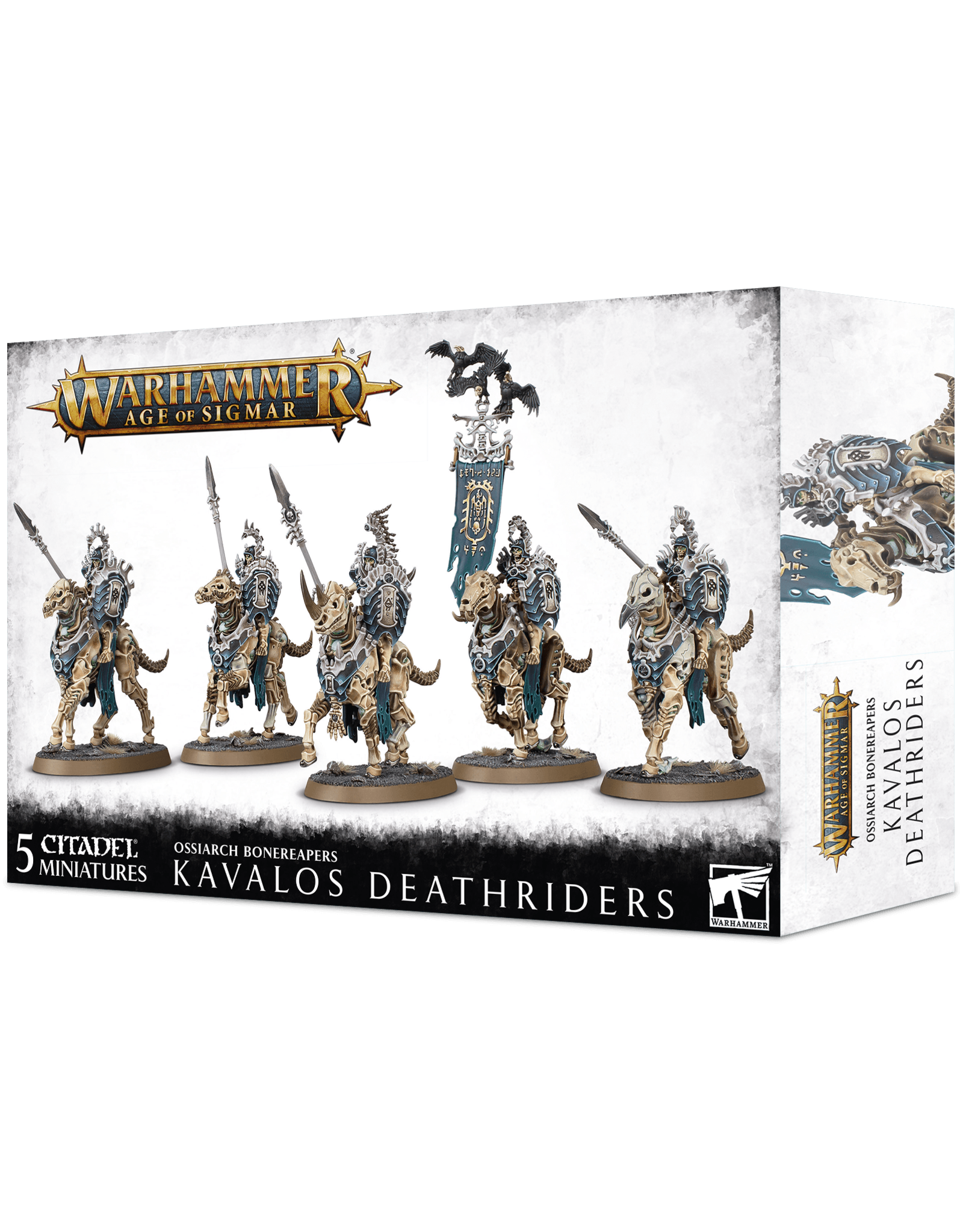 Age of Sigmar Ossiarch Bonereapers Kavalos Deathriders