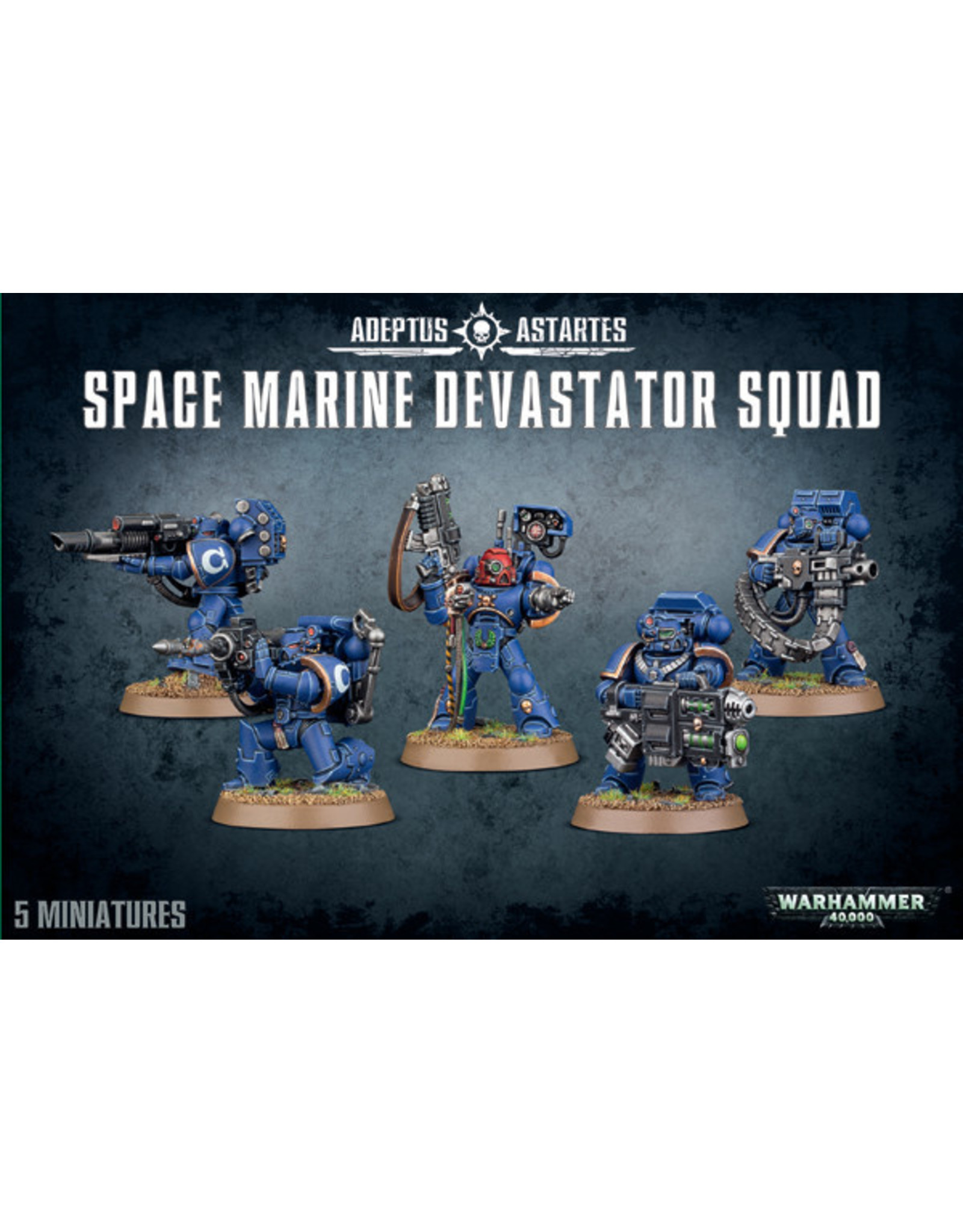 Warhammer 40k Space Marine Devastator Squad